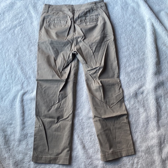 Khaki girlfriend ankle pants - Picture 3 of 3